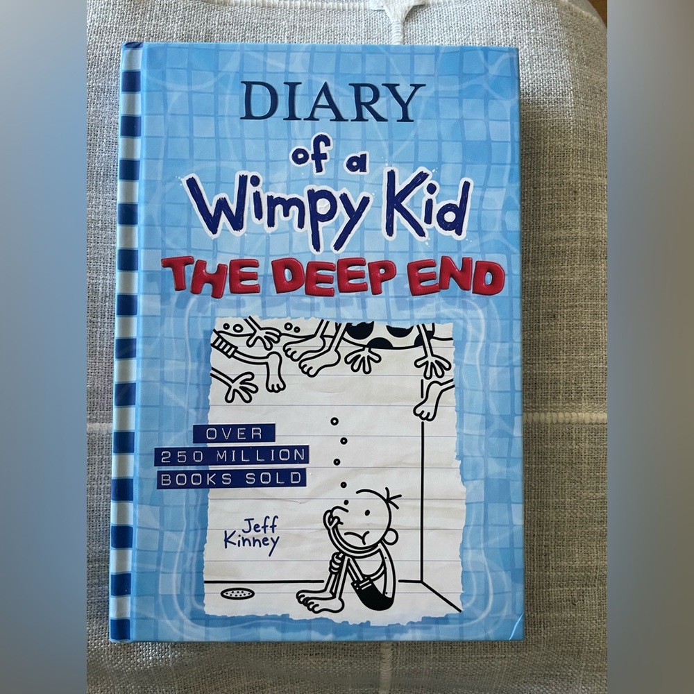 Diary of a Wimpy Kid: The Deep End - Blue Cover